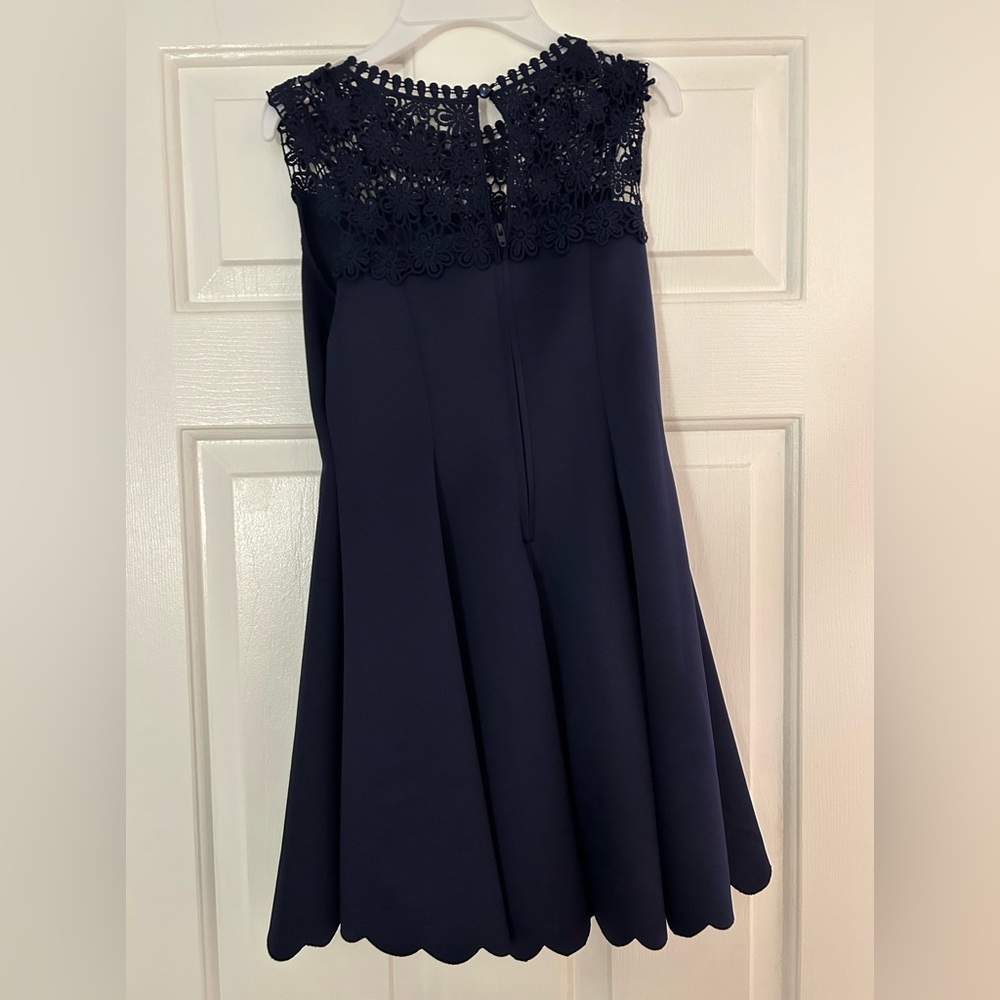 Navy dress (girls size 10)